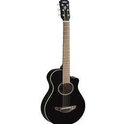 Yamaha 3/4 acoustic-electric guitar, gig bag, Black
